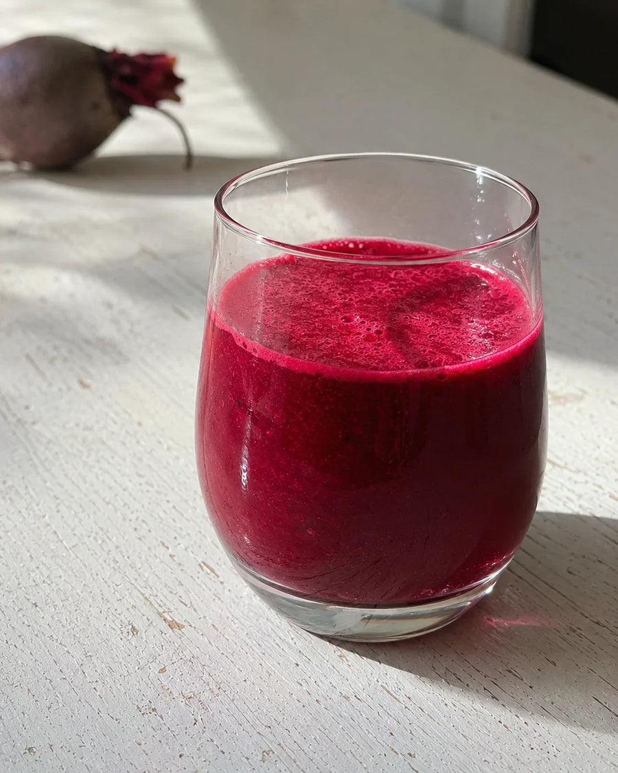 Rote-Bete-Apfel-Smoothie