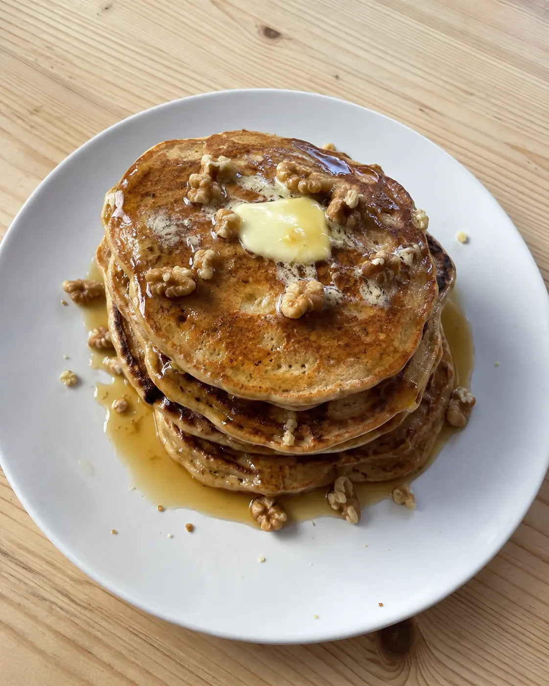Bananen-Walnuss-Pancakes