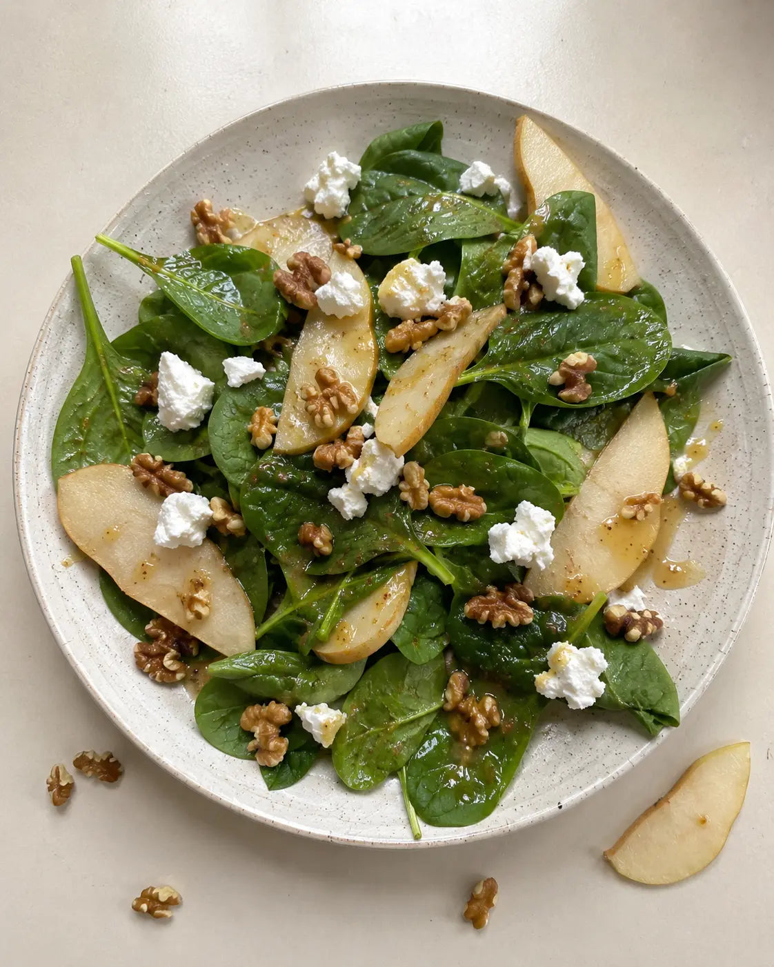 Birnen-Walnuss-Salat